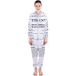 Annette Hooded Jumpsuit (Ladies) 