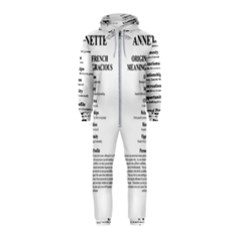 Hooded Jumpsuit (Kids) 