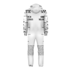 Hooded Jumpsuit (Kids) 