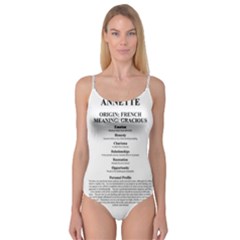 Camisole Leotard  