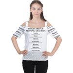 Annette Cutout Shoulder Tee