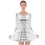 Annette Long Sleeve Skater Dress