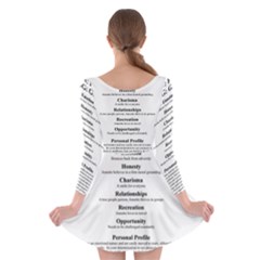 Long Sleeve Skater Dress 
