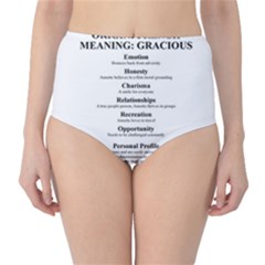 Classic High-Waist Bikini Bottoms 