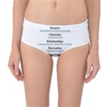 Annette Mid-Waist Bikini Bottoms
