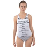 Annette Cut-Out Back One Piece Swimsuit