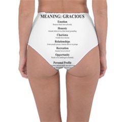 Reversible High-Waist Bikini Bottoms 