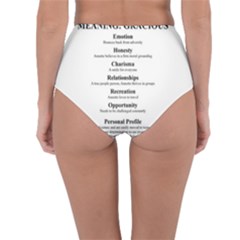 Reversible High-Waist Bikini Bottoms 