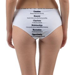 Reversible Mid-Waist Bikini Bottoms 