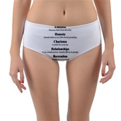Reversible Mid-Waist Bikini Bottoms 