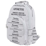 Annette Rounded Multi Pocket Backpack