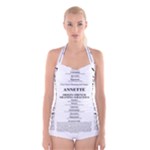 Annette Boyleg Halter Swimsuit 