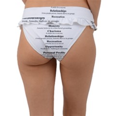 Frill Bikini Bottoms 