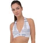 Annette Halter Plunge Bikini Top