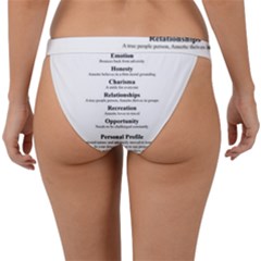 Band Bikini Bottoms 