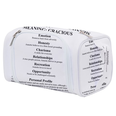 Annette Toiletries Pouch from ArtsNow.com