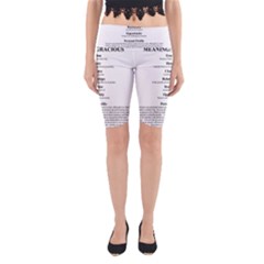 Annette Yoga Cropped Leggings from ArtsNow.com