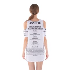 Shoulder Cutout One Piece Dress 