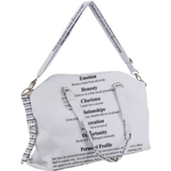 Canvas Crossbody Bag 
