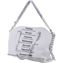 Canvas Crossbody Bag 