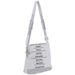 Annette Zipper Messenger Bag