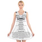 Annette V-Neck Sleeveless Dress