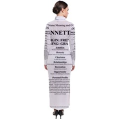 Turtleneck Maxi Dress 