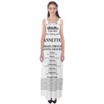 Annette Empire Waist Maxi Dress