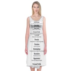 Annette Midi Sleeveless Dress from ArtsNow.com