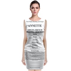 Classic Sleeveless Midi Dress 
