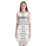 Annette Sleeveless Chiffon Dress  