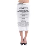 Annette Midi Pencil Skirt