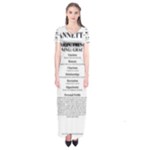 Annette Short Sleeve Maxi Dress