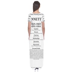 Short Sleeve Maxi Dress 