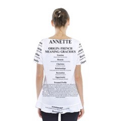 Skirt Hem Sports Top 