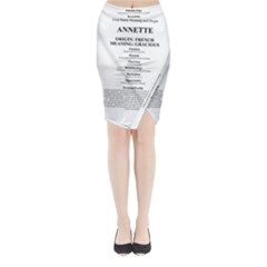 Annette Midi Wrap Pencil Skirt from ArtsNow.com
