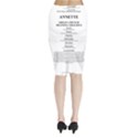 Midi Wrap Pencil Skirt 
