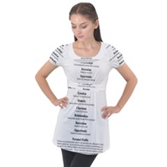Puff Sleeve Tunic Top 