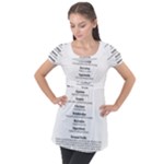 Annette Puff Sleeve Tunic Top