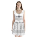 Annette Split Back Mini Dress 