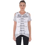 Annette Cut Out Side Drop Tee