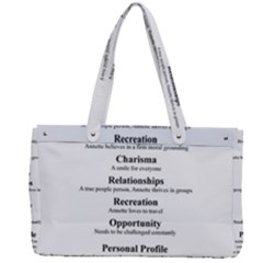 Canvas Work Bag 
