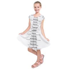 Kids  Short Sleeve Dress 