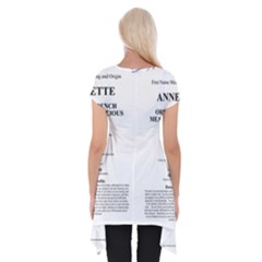 Short Sleeve Side Drop Tunic 