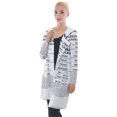 Hooded Pocket Cardigan 