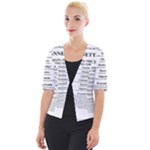 Annette Cropped Button Cardigan