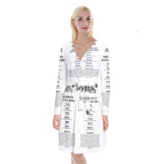 Long Sleeve Velvet Front Wrap Dress 