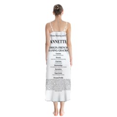 Button Up Chiffon Maxi Dress 