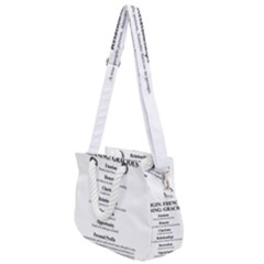 Rope Handles Shoulder Strap Bag 