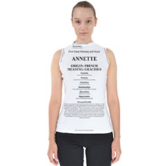 Mock Neck Shell Top 